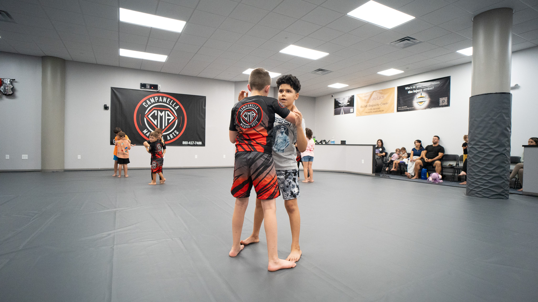 Kids Brazilian Jiu Jitsu training 1
