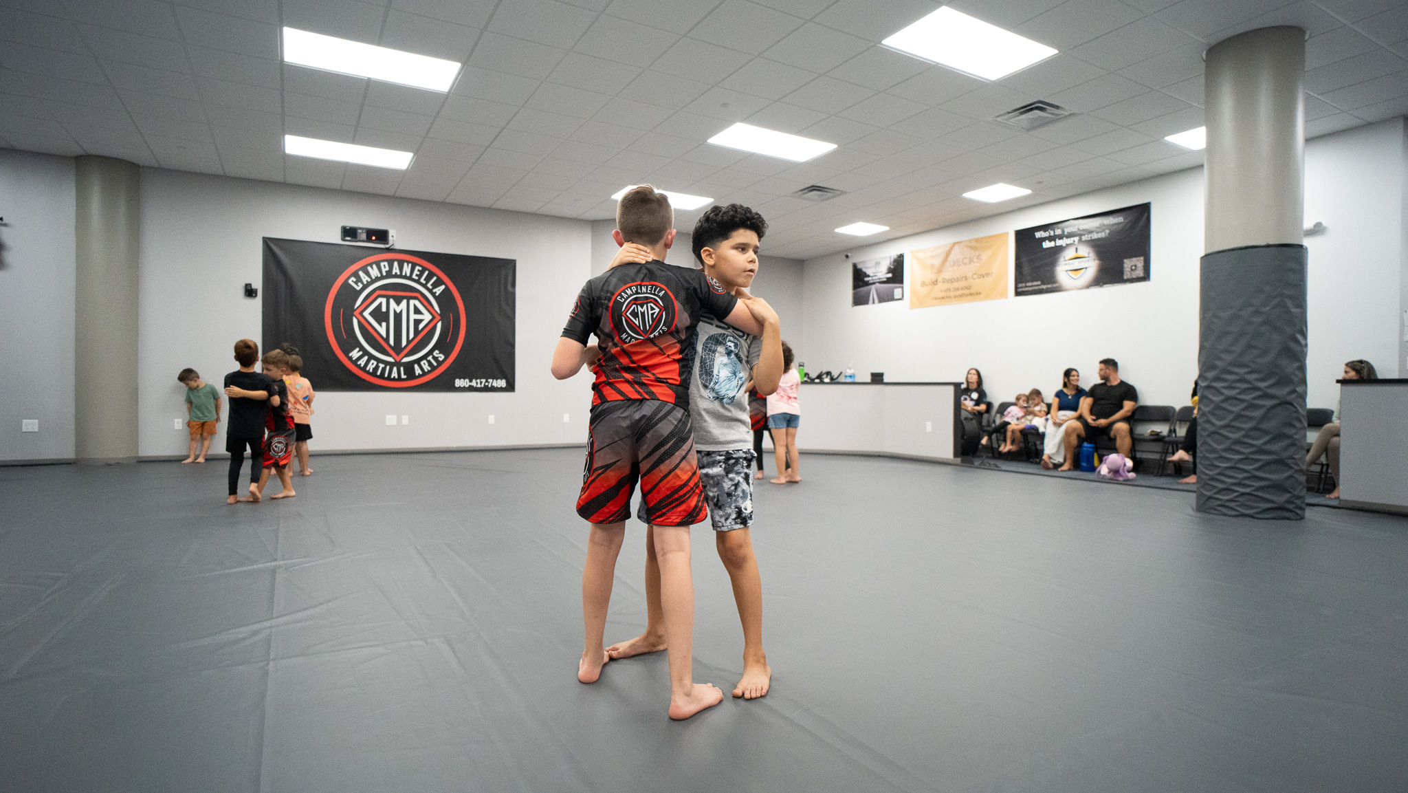 Kids Brazilian Jiu Jitsu training 2