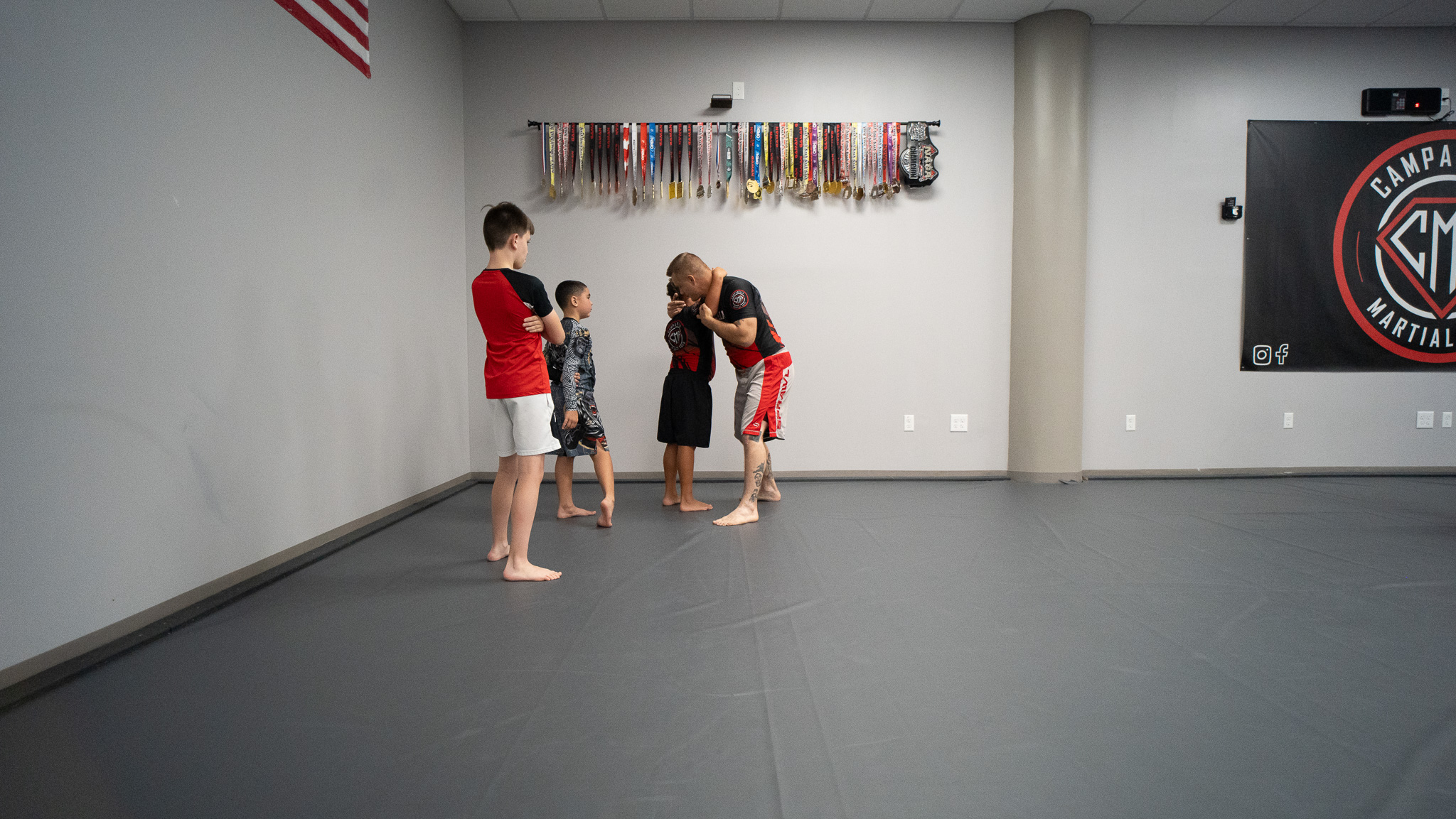 Kids Brazilian Jiu Jitsu training 3