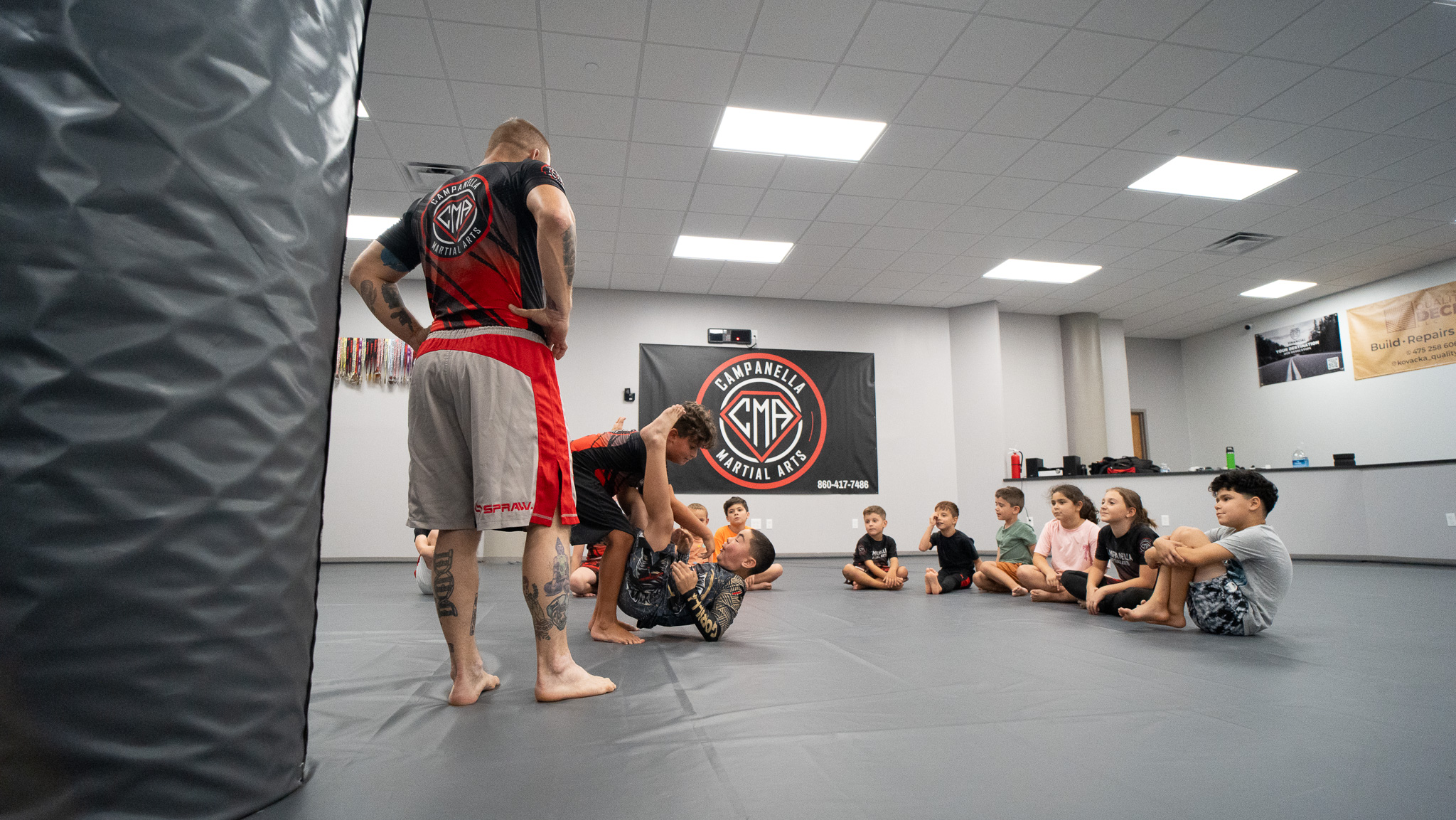 Kids Brazilian Jiu Jitsu training 24